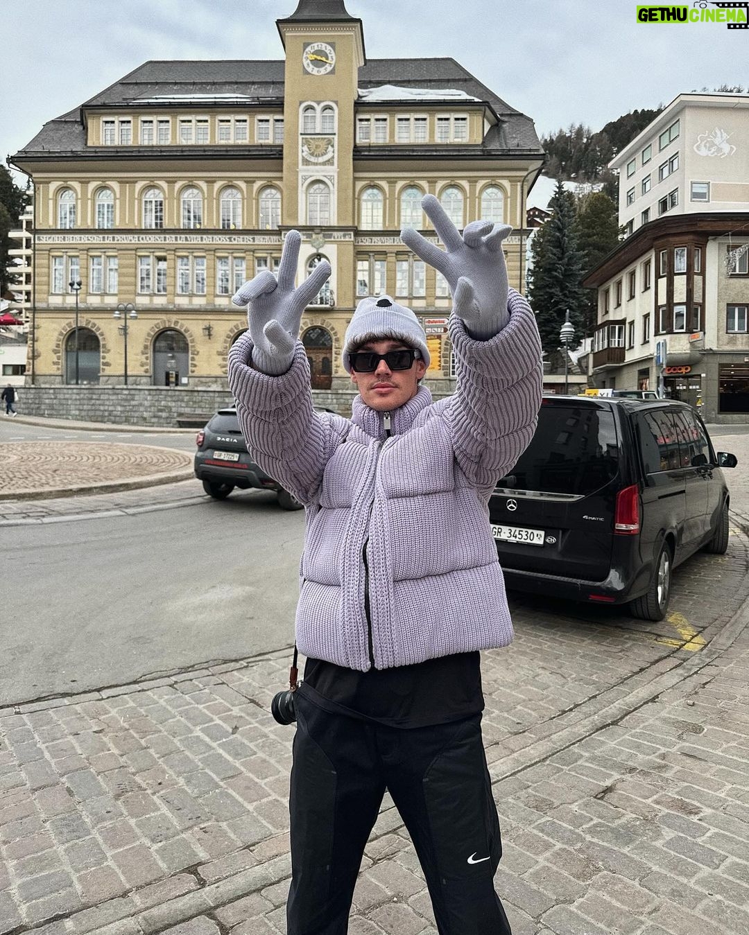 Noah Beck Instagram - new destination unlocked Saint-Moritz