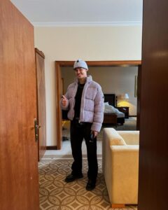 Noah Beck Instagram - new destination unlocked Saint-Moritz