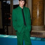Noah Beck Instagram - wearing green like it’s my job a beautiful show @maisonvalentino <3