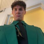 Noah Beck Instagram - wearing green like it’s my job a beautiful show @maisonvalentino <3