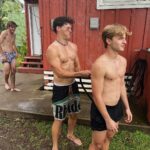 Noah Beck Instagram - the hose won.