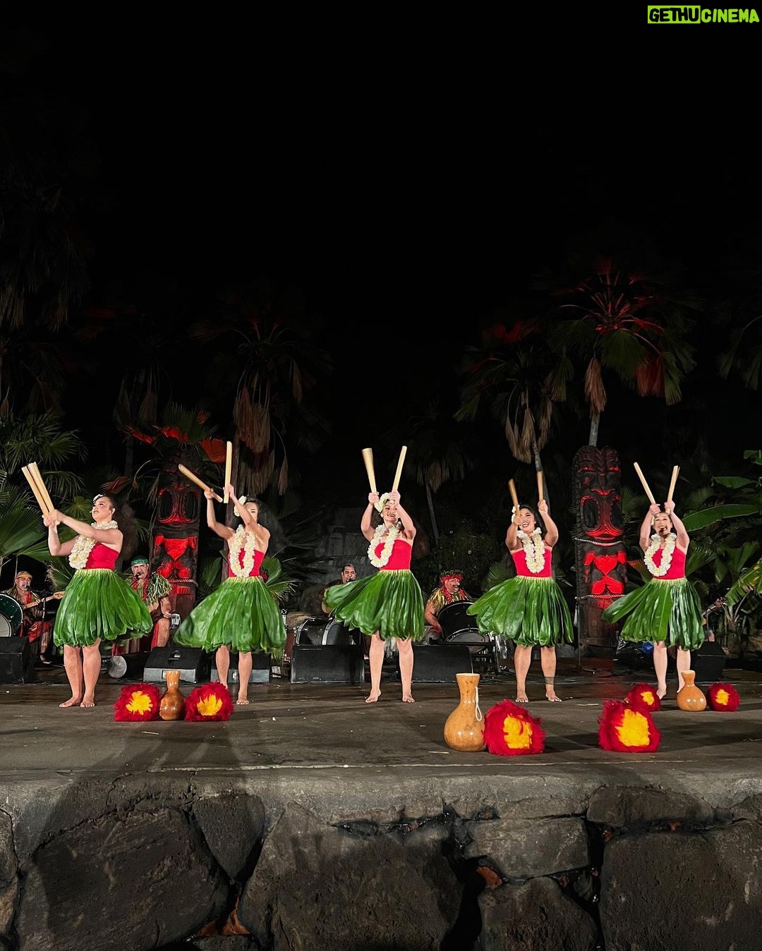 Noah Beck Instagram - somehow didn’t get a pic of the food at the luau