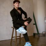 Noah Beck Instagram - walking on clouds☁️ @ant.kai x @balmain #BALMAINUNICORN #BALMAINARMY 📷 by: @godspeedgoodsir