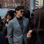 Noah Beck Instagram - snuck out of the office for this one @michaelkors #MKPartner