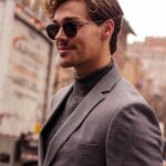 Noah Beck Instagram - snuck out of the office for this one @michaelkors #MKPartner