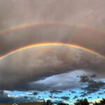 Nobi Nakanishi Instagram – Double double rainbow, across the sky…🎼 Page, Arizona