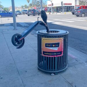 Nobi Nakanishi Instagram - Happy St. Patrick's Day, Los Angeles! Not sure which scooter service this is, but you may have a customer loyalty problem... West Hollywood, California