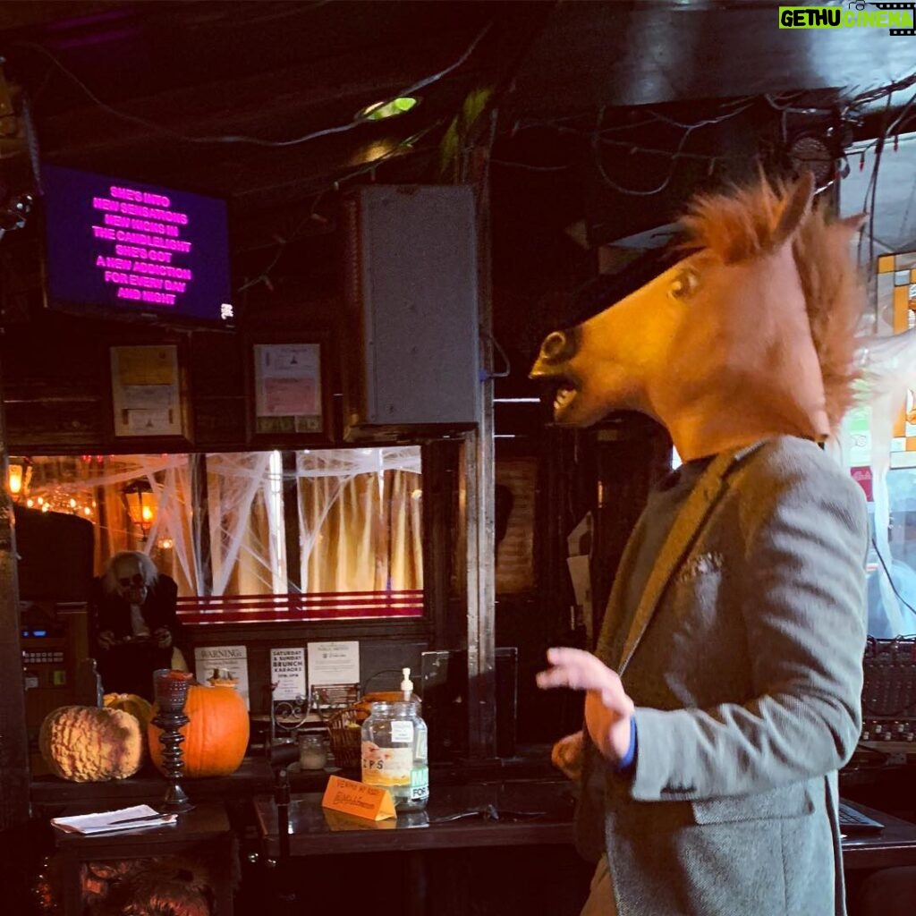 Nobi Nakanishi Instagram - This can happen to you too if you go to brunchtime karaoke a Halloween weekend.