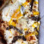 Nobi Nakanishi Instagram - Brunch mood @bottegalouie with their exceptional Tartufo Pizza. Bottega Louie Restaurant and Gourmet Market
