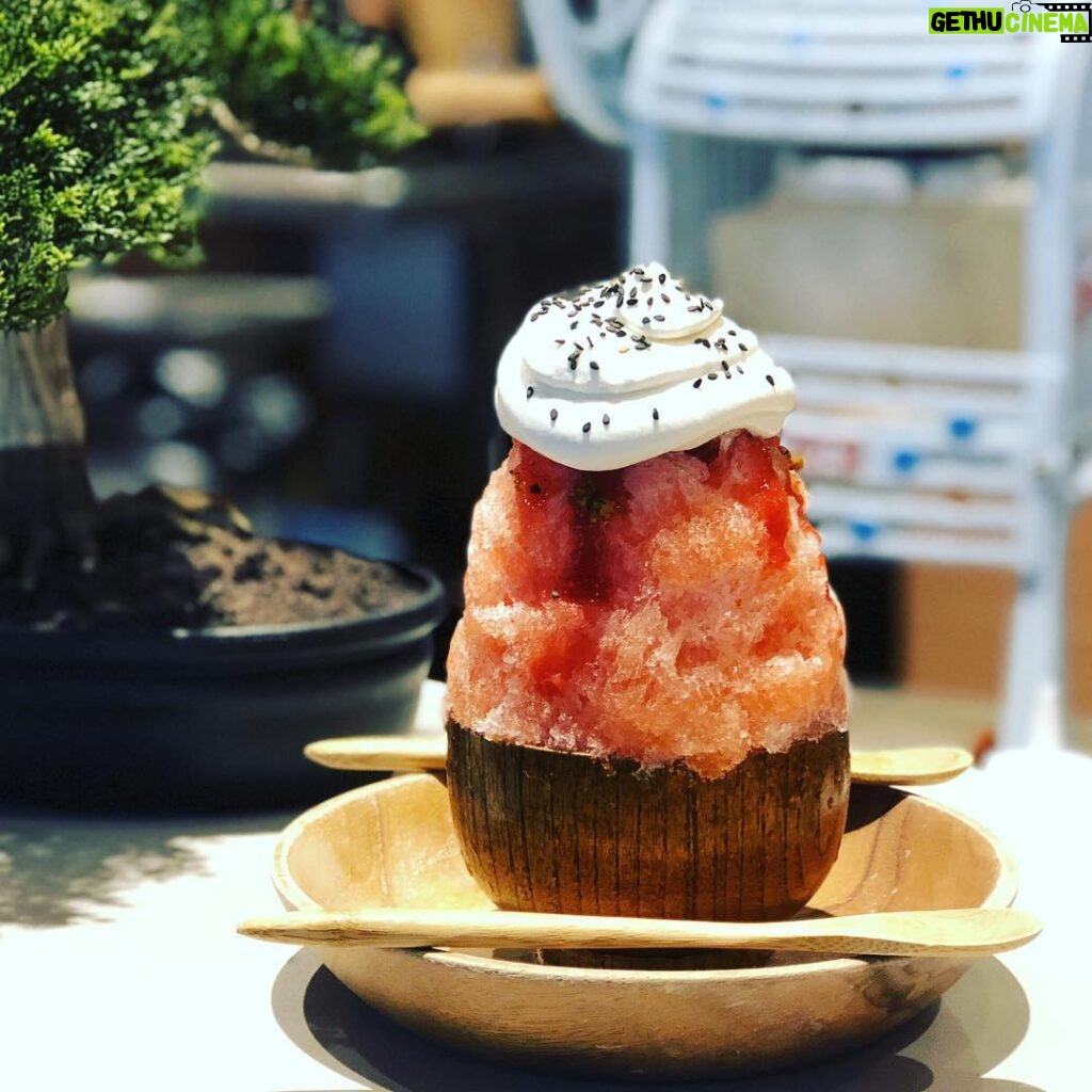 Nobi Nakanishi Instagram - Don't wait for my article in @chopsticks_ny. Run, don't walk, to @bonsaikakigori for exceptional shaved ice treats. Bonsai Kakigori
