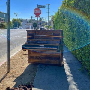 Nobi Nakanishi Instagram - Very Punch Drunk Love moment. Just another day in LA.