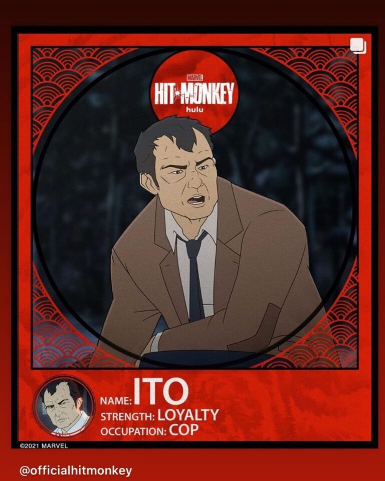 Nobi Nakanishi Instagram - Growing up, I always dreamed of being on a Saturday morning cartoon. Decades later, I’m on a series that’s more appropriate for a Saturday night. And now I (or at least my character) have a trading card? Shucks. 有難いです！#hitmonkey #hulu #marvel #asianactor #actorslife #voiceactor #nikkei Los Angeles, California