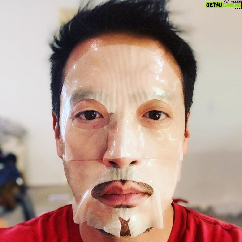 Nobi Nakanishi Instagram - Late for Halloween... and actually has nothing to do with Halloween, but here’s me in a mask.