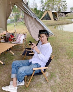 Nonthanee Jirapun Instagram - ผมหล่อมั้ยครับ