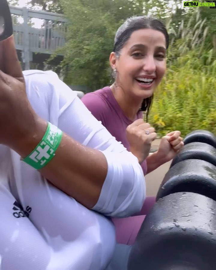 Nora Fatehi Instagram - Not me looking like a wet chicken @kenyanrush 😹🤪