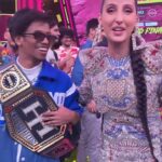 Nora Fatehi Instagram - Congratulations to @rahulbhagat_4061 for winning the title of Hip Hop India Champion 🫶🏾👏🏽🙌🏽😍🥹🥹 Well deserved! Your swag and ability to shake up the stage during your battles with other contestants has been CRAZY 🔥🔥 @amazonminitv #hiphopindia