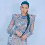 Nora Fatehi Instagram - If you ain’t a baddie, can’t sit with mе.. I swear that thesе b*tches my mini-me’s 👾 🎥 @anups_ @falgunishanepeacockindia @shaleenanathani @reshmaamerchant @hairstylist_madhav2.0 @minerali_store @dripproject.Co @vasudhaguptaa
