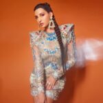 Nora Fatehi Instagram - Flip a switch on a prick then I.. Come alive in the nighttime 👑 @falgunishanepeacockindia @shaleenanathani @reshmaamerchant @hairstylist_madhav2.0 @louboutinworld @minerali_store @dripproject.Co @vasudhaguptaa Shot by @tejasnerurkarr @amazonminitv
