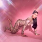 Nora Fatehi Instagram - 🍭🍭🧁🧁 @chiselbymr @nikita_karizma outhousejewellery @louboutinworld Styled by : @manekaharisinghani Makeup by : @reshmaamerchant Hair by : @hairstylist_madhav2.0 Shot by : @kadamajay #hiphopindia