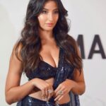Nora Fatehi Instagram - All this good energy got you all in your feelings 😏🦋🍭🧿💙 @manishmalhotra05 @manishmalhotraworld 🫶🏾 Hair @hairstylist_madhav2.0 Makeup @reshmaamerchant Styling @aasthasharma @gehnadholakia Jewellery @varunadjani Bag @douxamourindia Phot Retouching @dirkalexanderphotography