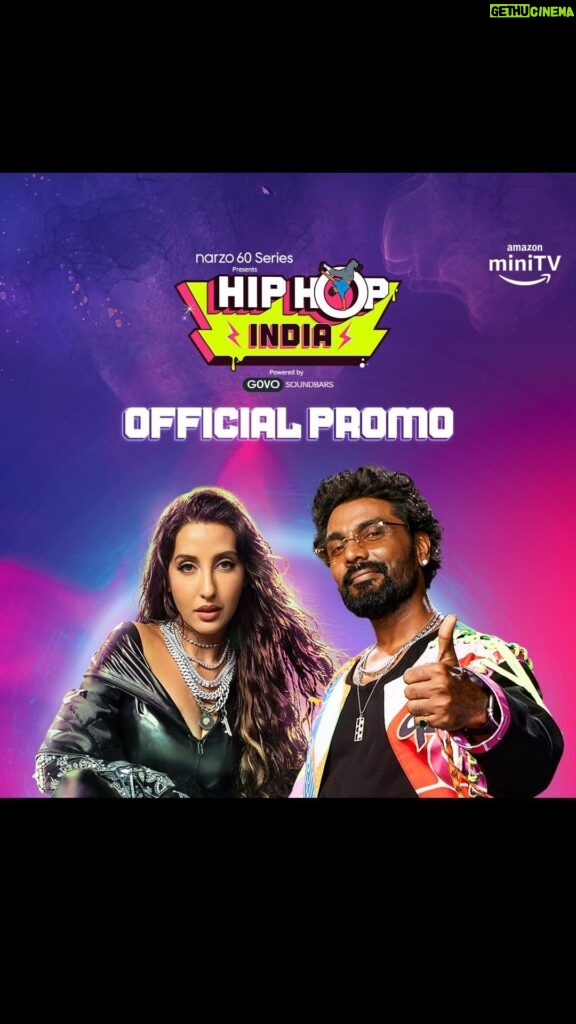 Nora Fatehi Instagram - Hip Hop India dance fever is gonna be crazyyyy! 🔥🕺🏻 #HipHopIndia starting 21st July only on Amazon miniTV on the Amazon Shopping App for free! @remodsouza @norafatehi @wickedsunnyyyyy @realmenarzoin @govo.life @framesproductioncompany #HipHopIndiaOnAmazonminiTV #RemoDsouza #NoraFatehi #HipHop #GullySeGloryTak