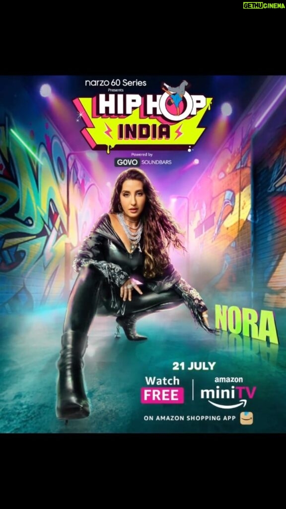 Nora Fatehi Instagram - the VIBES of this Hip-Hop dance show will be kadak! 🕺🏻😎🔥 #HipHopIndia starting 21st July only on Amazon miniTV on the Amazon Shopping App for free! @remodsouza @realmenarzoin @govo.life @framesproductioncompany #RemoDsouza #NoraFatehi #HipHop #HipHopIndiaOnAmazonminiTV #WatchNow #WatchFree #GullySeGloryTak #MyminiReel #miniReelMegaFeel