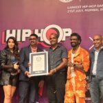 Nora Fatehi Instagram - What a way to launch our new show 😍 Amazon miniTV’s ‘Hip Hop India’ breaks the Guinness World Record for the largest hip-hop performance with an epic crowd and ofcourse me and the amazing @remodsouza! 1,870 dancers participated in the largest on-ground hip-hop dance activity. The previous record was set in 2014 by 1,658 dancers in Alabama, USA. Choreographed by @suresh_kingsunited and facilitated by Amazon!! Congratulations to the team and thanks to all the amazing dancers that turned up! OUTSTANDING energy! 💃🏽 ♥️