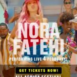 Nora Fatehi Instagram – Its about to be lit in Abu Dhabi 🔥 
Feb 4th at Etihad park in Yas Island for @allafricafestival ! Book your tickets now my show is going to be CRAZY ! Link in bio
Go to ticketmaster.ae to get ur tickets