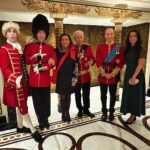 Norah Casey Instagram - Mingling with the fam 😂 best Irish in London event ever @thedorchester @jacquelineodonovan_ #obeparty 💚 Dorchester Hotel, London