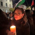 Norah Casey Instagram – Silent reflection #gpodublin #candlelightvigil 💚