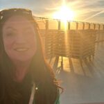 Norah Casey Instagram - Sun up over #greatstirrupcaybahamas - our spot for a little sun,sea and sand for the day… and also swimming with pigs 😅 soaking up all these memories for bleaker weather back home … all stored in my #mindsnaps - loving @norwegian__viva #inaugralsailing Great Stirrup Cay