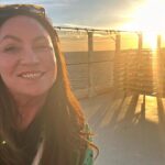 Norah Casey Instagram - Sun up over #greatstirrupcaybahamas - our spot for a little sun,sea and sand for the day… and also swimming with pigs 😅 soaking up all these memories for bleaker weather back home … all stored in my #mindsnaps - loving @norwegian__viva #inaugralsailing Great Stirrup Cay