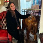 Norah Casey Instagram - Baby it’s cold outside… but so cozy inside @cabracastlehotel #blazingfire #cuteelephants 💚