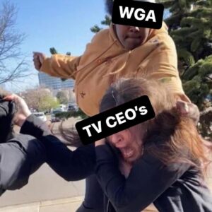Nore Davis Instagram - Not me having TWO TV shows sold and now the CEO’s don’t wanna pay writers🤧🤬😭#WGAstrong #writersstrike