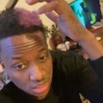 Nore Davis Instagram - my lil purple mane: download complete colorist @incraigible_hair barber @top_5ive