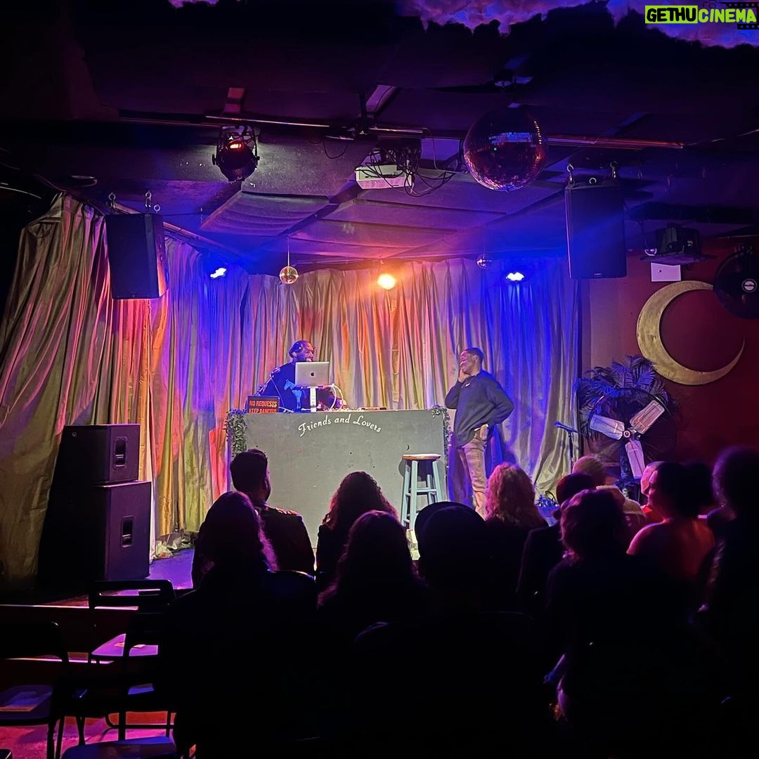 Nore Davis Instagram - Social Media Slavery is a choice. Thank you to all my Earth, Air, Water & Fire signs for pulling up! It was a night to remember, and thank you for giving me a space in your heart to share my story. I felt safe and loved. I have been writing and re-writing my solo show for about a year and a half now, and It feels good to perform a sample of it and see how it lands. We landed that mf’er together. Gang gang! Thank you @djace333 @hollabackkat and @friendsandloversbk for the home court advantage! It’s good to be back, but in the way I see myself fit. Feels just right. Catch this light y’all. Next ELEMENT. 2/24. @unionhallny link in bio. #noredavis #offbroadway #standup #love Brooklyn, New York