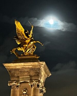 Norman Reedus Instagram - “Full wolf moon”on my bday night. Bring it! 
(thank you everyone for the niceness today )😎❤️