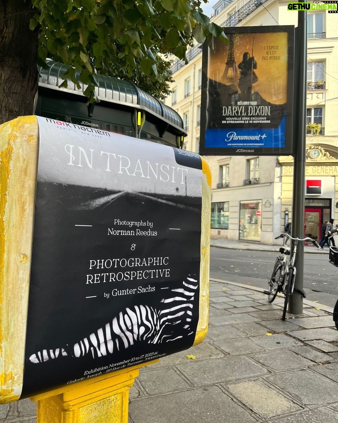 Norman Reedus Instagram - 9-17th paris. opening reception Thursday night ! COME