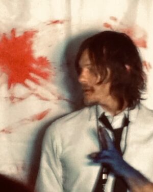 Norman Reedus Instagram - “Full wolf moon”on my bday night. Bring it! 
(thank you everyone for the niceness today )😎❤️