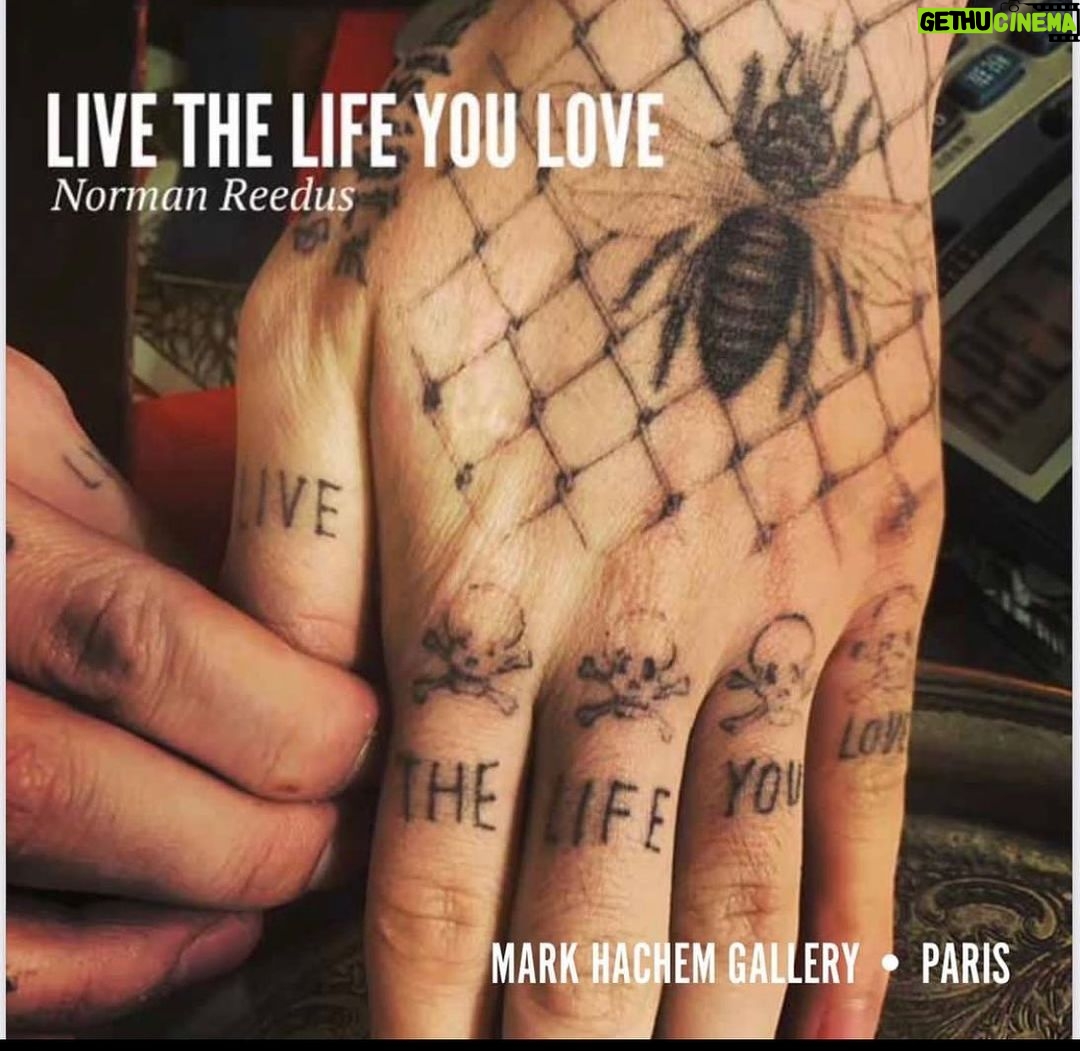 Norman Reedus Instagram - If your in paris ❤️