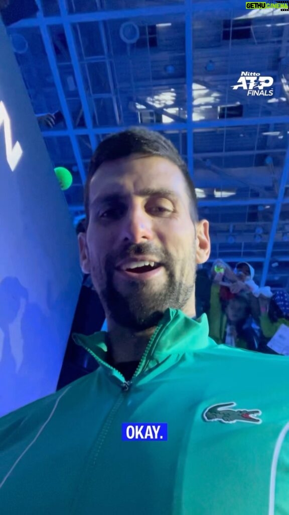 Novak Djokovic Instagram - Grazie, Torino 💙 #NittoATPFinals | @djokernole