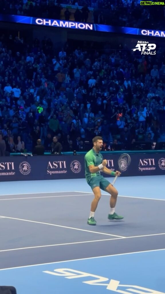 Novak Djokovic Instagram - Taking it all in, enjoying the moment 🤩 #NittoATPFinals Turin, Italy