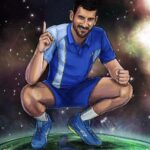 Novak Djokovic Instagram - IN A WORLD OF HIS OWN 🪐 @djokernole is the Year-End ATP No.1 for a record-extending EIGHTH time! . #tennistv #tennis #sports #instasport #djokovic #nittoatpfinals #torino #turin OUTER SPACE