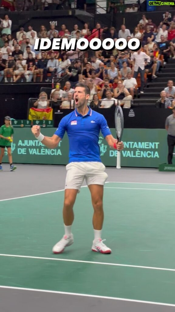 Novak Djokovic Instagram - @djokernole 🤝 Final 8 Malaga 🎟️ #DavisCup