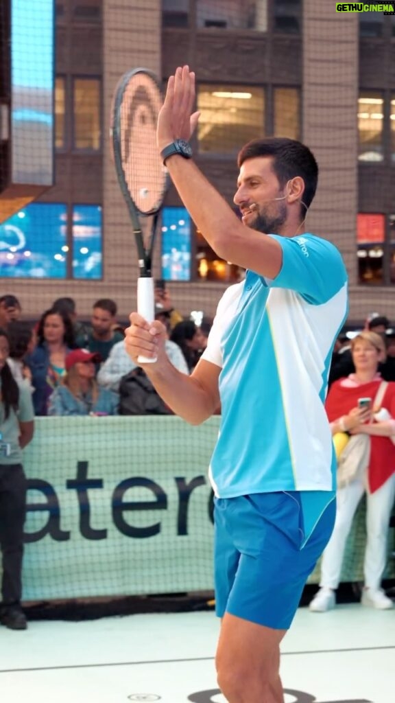 Novak Djokovic Instagram - To honour Novak Djokovic’s 24th Grand Slam, we are giving away a signed HEAD limited Speed tennis racquet by Novak Djokovic and a special edition waterdrop® bottle that showcases 24 Grand Slam victories in a unique way. And the best news are: we will pick 4 winners to celebrate each of his Grand Slam victories in New York. 🌃🏆 To participate, simply: 🎾 follow @headtennis_official , @djokernole , @waterdrop and @waterdrop.sports ❤ like this post 🧍‍♂️🧍🏽 tag 2 friends 🤳🏼 share this post in your story (optional) Competition ends on 2nd October 23:59 (CET) This giveaway is not affiliated with Instagram in any way. Please be aware that some countries have been excluded, see T&C in bio. Good luck!🍀   #TeamHEAD |#USOpen | #Giveaway