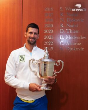 Novak Djokovic Instagram - 24 🏆
