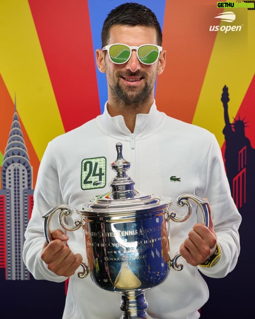 Novak Djokovic Instagram - 24 🏆 USTA Billie Jean King National Tennis Center