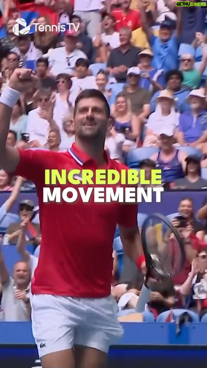 Novak Djokovic Instagram - Covering every inch as usual 🔥 . #tennis #tennistv #atp #sports #unitedcup #djokovic Perth, Western Australia