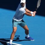 Novak Djokovic Instagram – Return of the king 👑 👋 Welcome back to our 10x champion! @djokernole Melbourne, Victoria, Australia