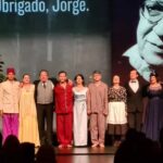 Nuno Pardal Instagram - E acabou assim entre lágrimas e gargalhadas, obrigado obrigado obrigado!! ❤️ 📷 @danielroconde São Luiz Teatro Municipal